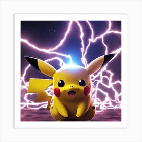 Pikachu 1 Art Print