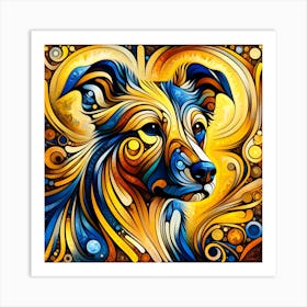 Dog Breed 05 Art Print