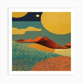 'Sunrise' 6 Art Print