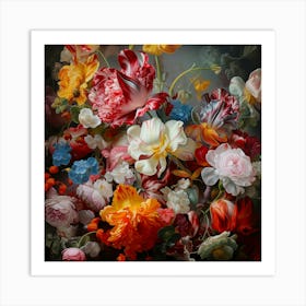 Easter Flowers Art Print