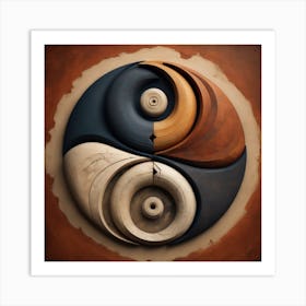 Ying Yang Art Print