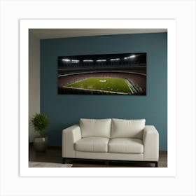 Default Create Unique Design Of Stadium Front Desk Wall Art 0 Art Print