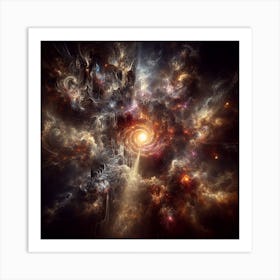 Universal abyss Art Print