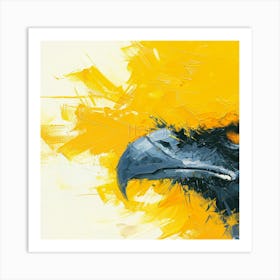 Yellow Eagle Art Print