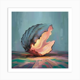 Mermaid Shell Art Print