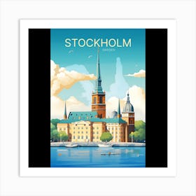 Stockholm Art Print