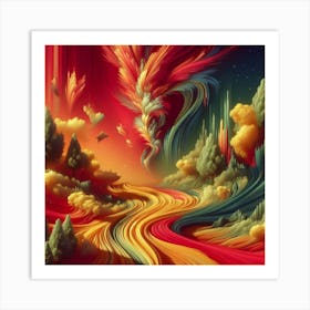 Fractal Art 2 Art Print