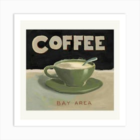 Coffee Bay Area Art Print