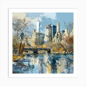 Central Park 4 Art Print