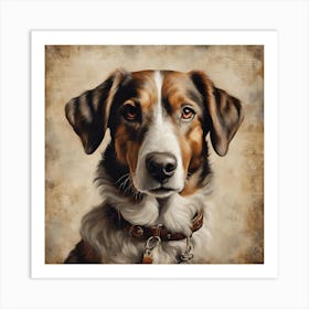 Dog Portrait Art Print