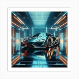 Futuristic Car 56 Art Print