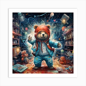 Teddy Bear 1 Art Print