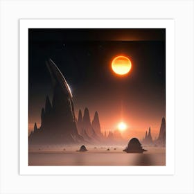 Distant World Art Print