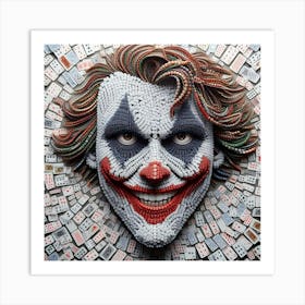 Lego Joker 1 Art Print