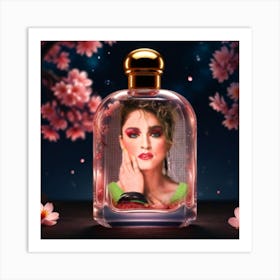 Bottle of Madonna Art Print