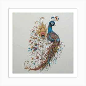 Peacock 22 Art Print