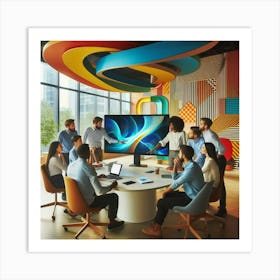 Meeting Room 2 Art Print