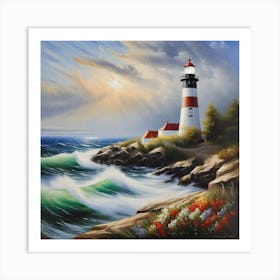 Lighthouse 11 Art Print