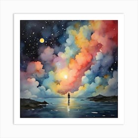 Starry Night 1 Art Print