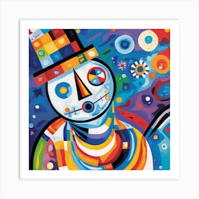 Snowman 9 Art Print