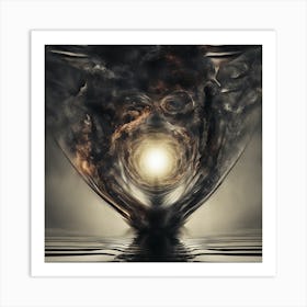 Water In Motion Art Print