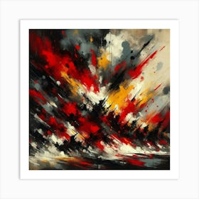 Abstract Painting, Abstract Painting, Abstract Painting Art Print