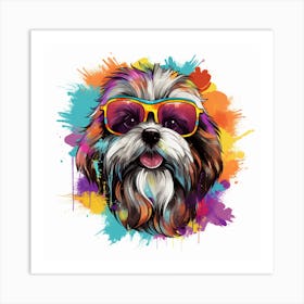 Shih Tzu 2 Art Print