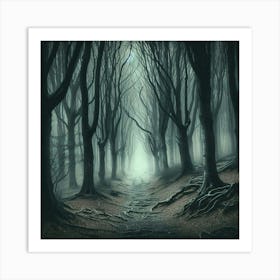 Dark Forest 62 Art Print