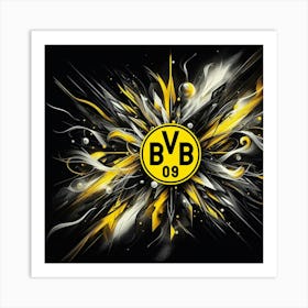 Borussia Dortmund Logo Wall Art 6 Art Print