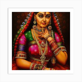 Indian Painting Art Print