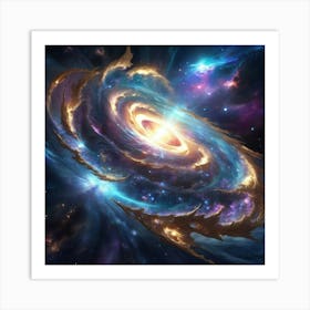 Galaxy Art Print