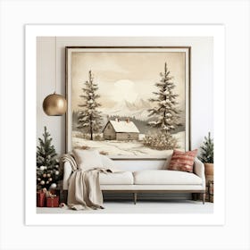 'Winter Wonderland' 1 Art Print