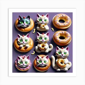 Catsnuts Art Print