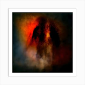 Scary figure Art Print