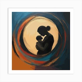 Mother And Child Art Print