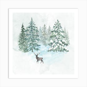 Winter Tree Art Print
