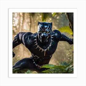 Black Panther Art Print