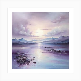 Serene Abstraction Art Print