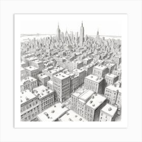 New York City 9 Art Print