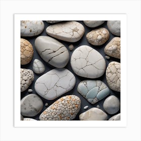 Pebbles 7 Art Print