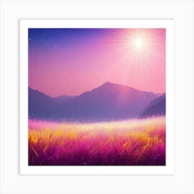 A Colorful Nature X4 Fast Art Print