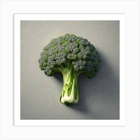 Floret Of Broccoli 3 Art Print