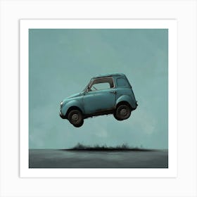 Small Car In The Air Art Print