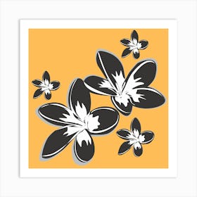 Hawaiian Flowers Art Print