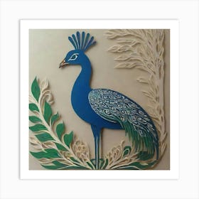 Peacock 1 Art Print