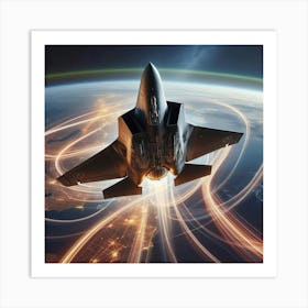 Eagle Fighter Jet 1 Art Print