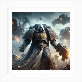 Space Marines Art Print