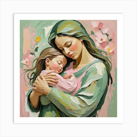 Motherhood Art Print (3) Art Print