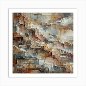 Abstract Painting 163 Art Print