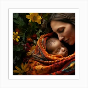 Mother And Child Art Print